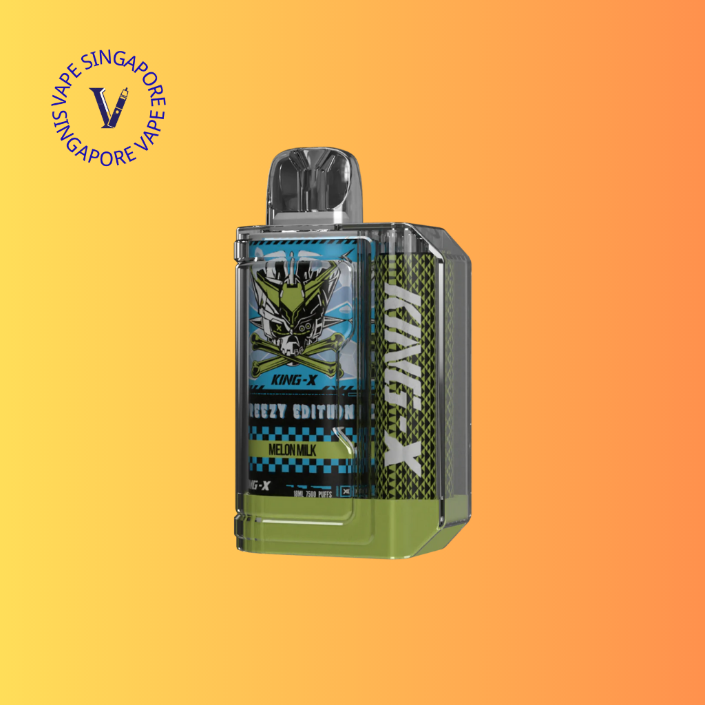 King X 7500 puff rechargeable disposable vape - Vape Singapore SG Vape