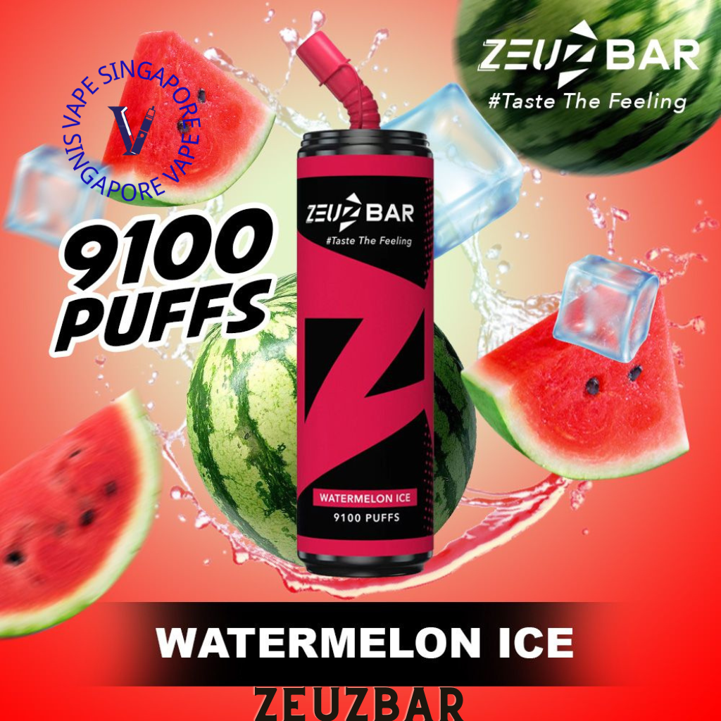 Zeuz Bar 9100 puff disposable vape - Vape Singapore SG Vape