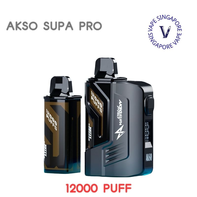 Akso Supa Pro Kit 12000 Puff - Vape Singapore SG Vape