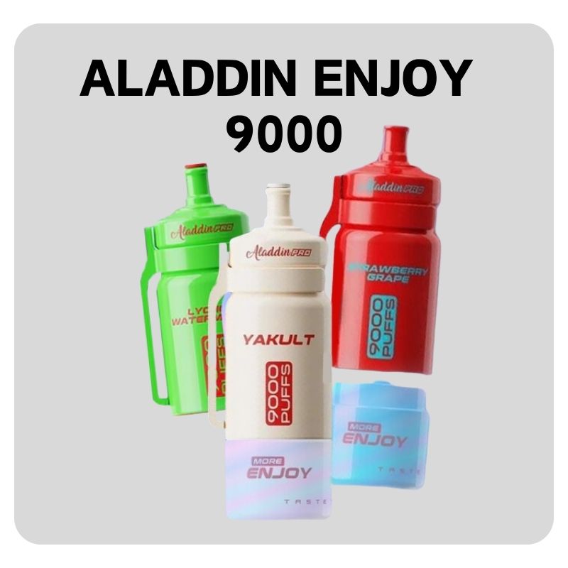 Aladdin Pro More Enjoy 9000 Puff Vape - Vape Singapore SG Vape