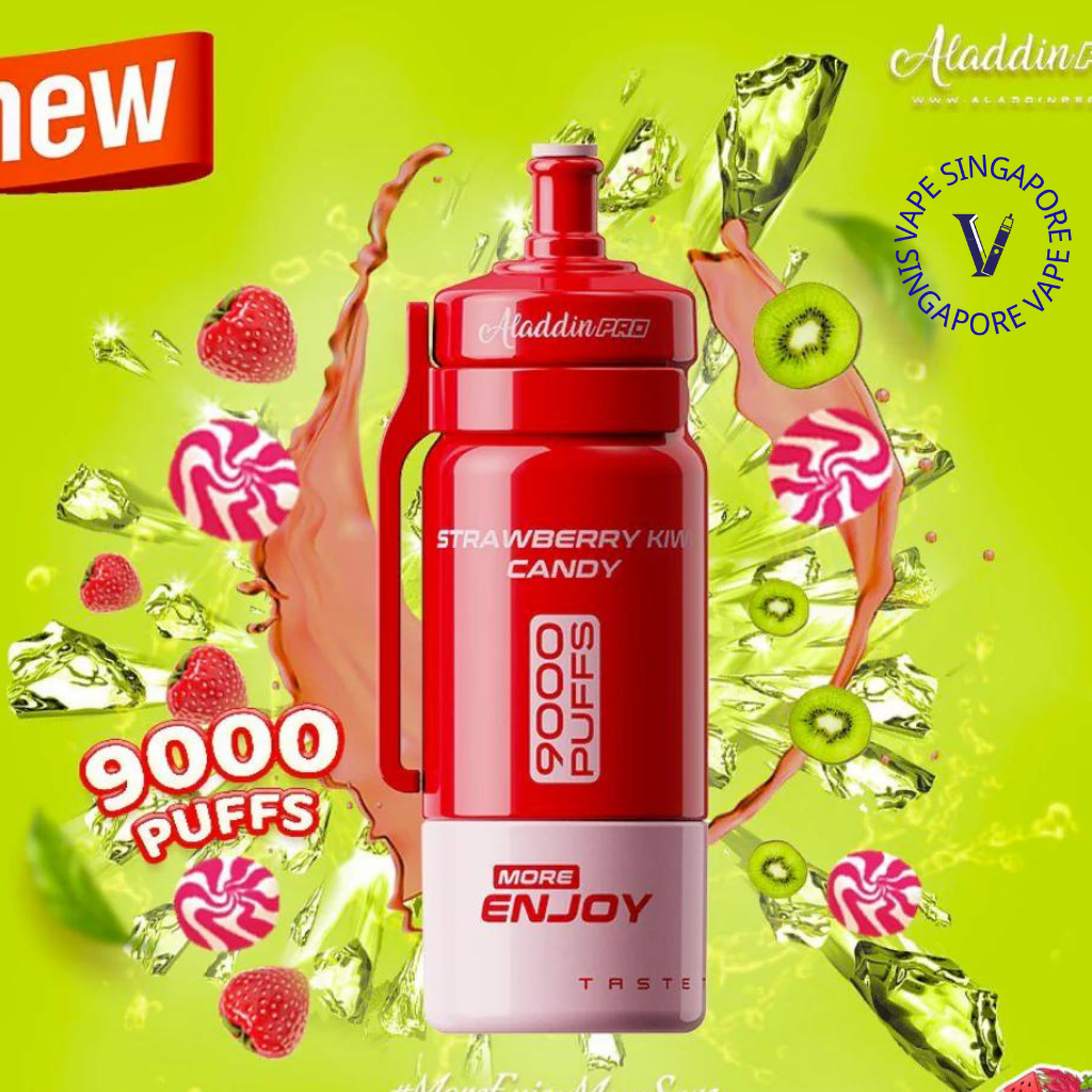 Aladdin Pro More Enjoy 9000 Puff Vape - Vape Singapore SG Vape