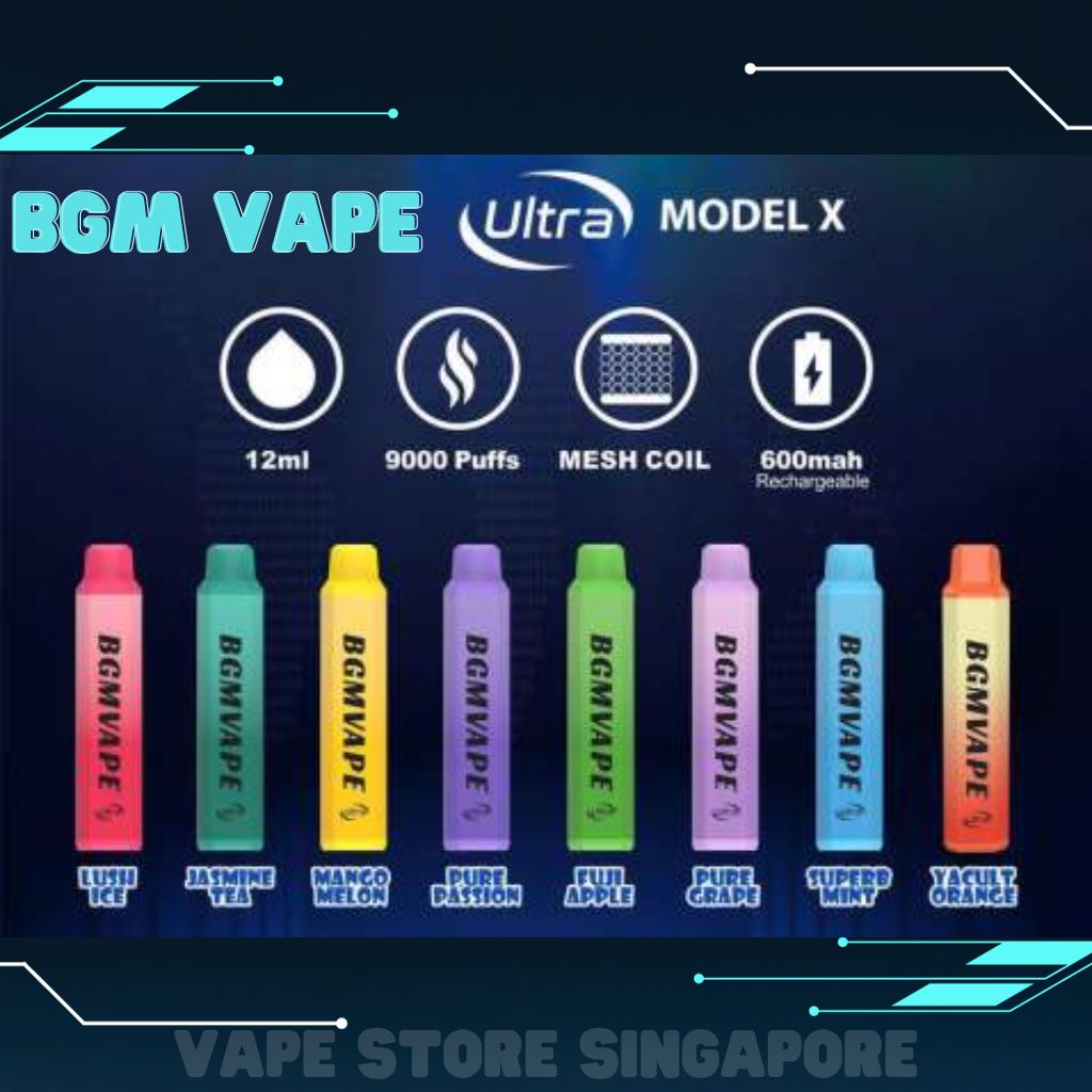 BGM Vape 9000 Puff - Vape Singapore SG Vape