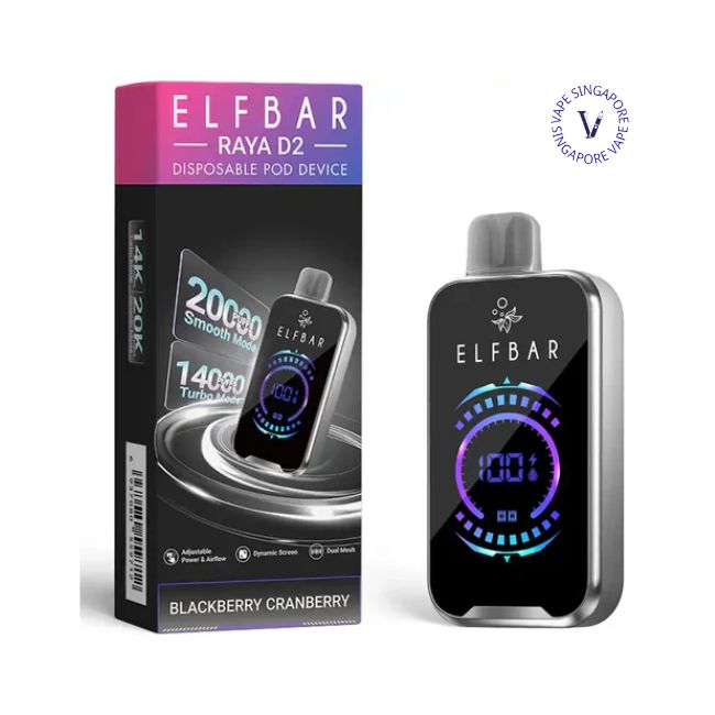 Elfbar Raya D2 20000 Puffs - Vape Singapore SG Vape