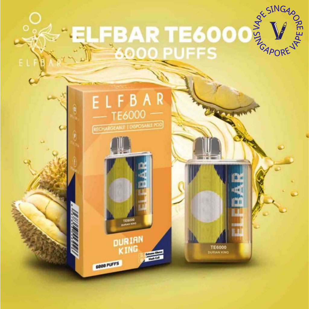 Elf Bar TE 6000 Puff (Elf Bar BC) - Vape Singapore SG Vape