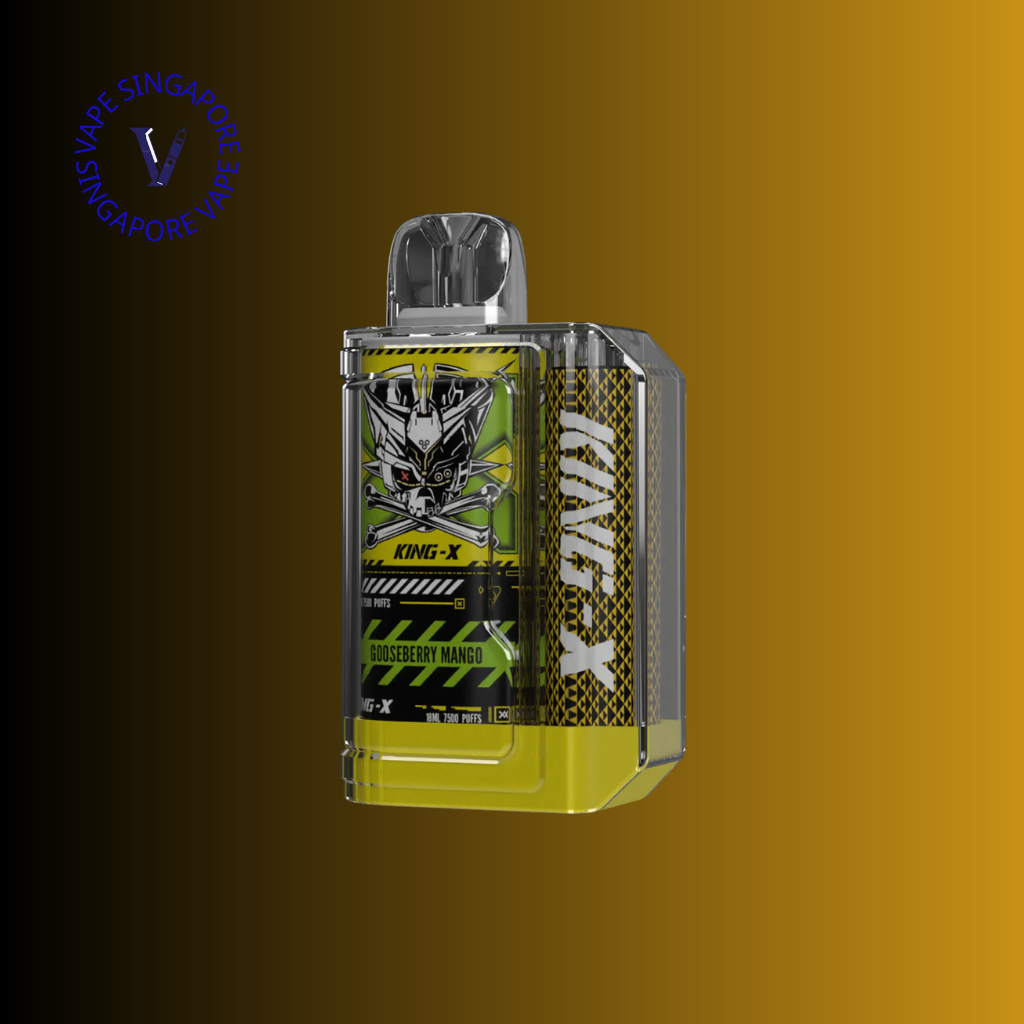 King X 7500 puff rechargeable disposable vape - Vape Singapore SG Vape