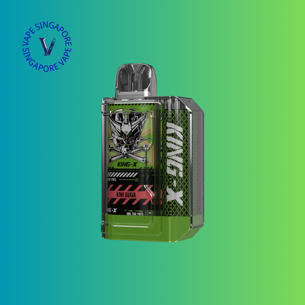 King X 7500 puff rechargeable disposable vape - Vape Singapore SG Vape