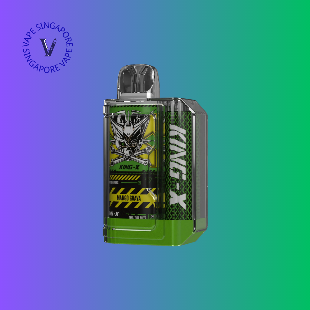 King X 7500 puff rechargeable disposable vape - Vape Singapore SG Vape