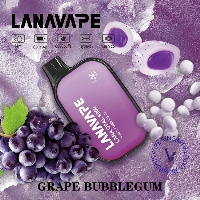 Lana Opal 8000 Puff - Vape Singapore SG Vape