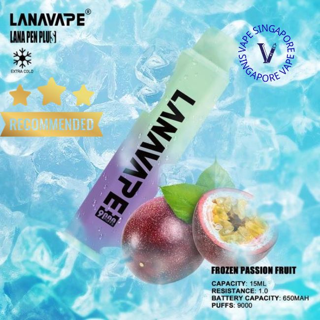 Lana Pen Plus 9000 Puff Ready Stock - Vape Singapore SG Vape
