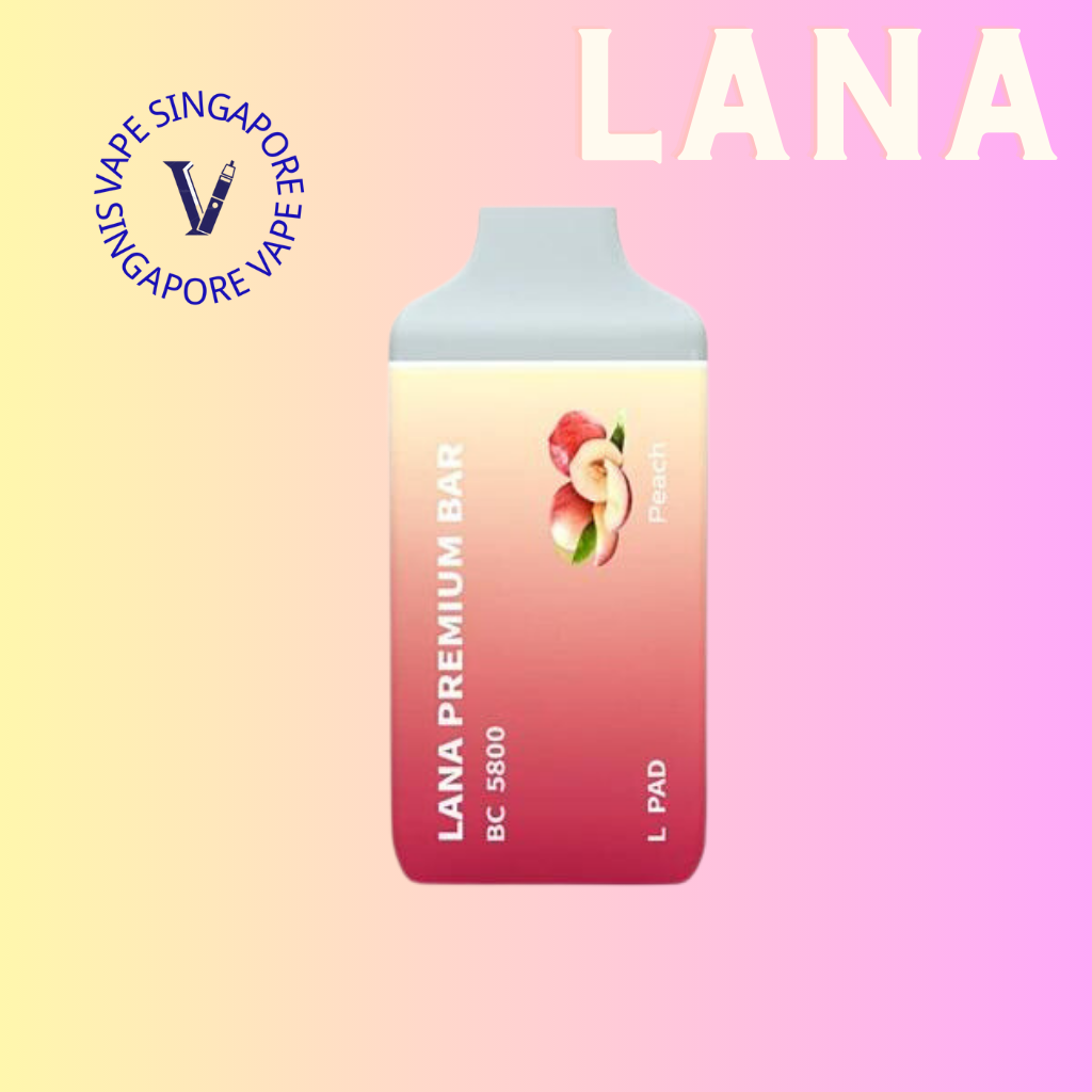 Lana Premium Bar 5800 puff disposable vape - Vape Singapore SG Vape