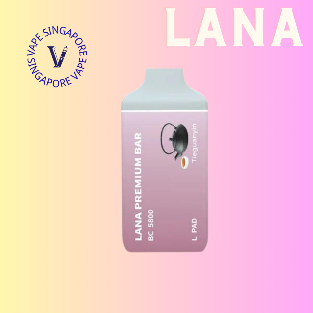 Lana Premium Bar 5800 puff disposable vape - Vape Singapore SG Vape
