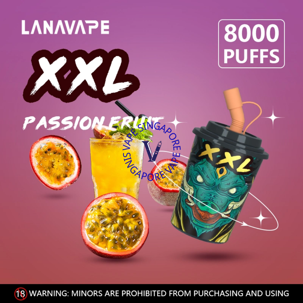 Lana Bar XXL 8000 puff disposable vape - Vape Singapore SG Vape
