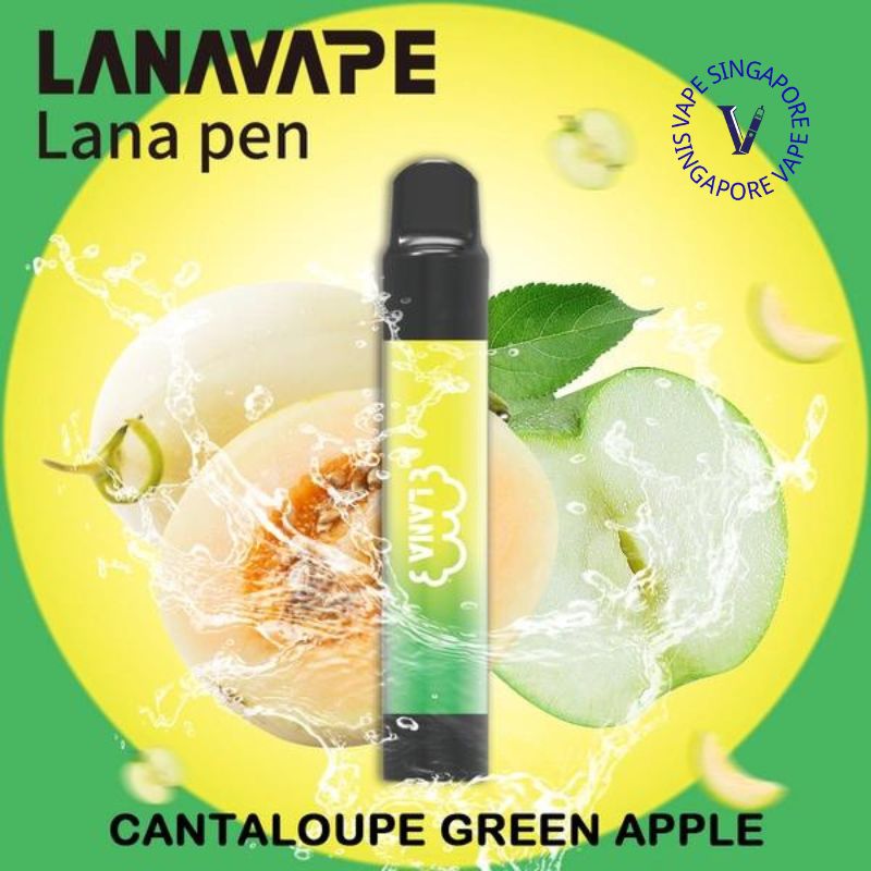 Lana Pen 2000 puff Non disposable vape - Vape Singapore SG Vape