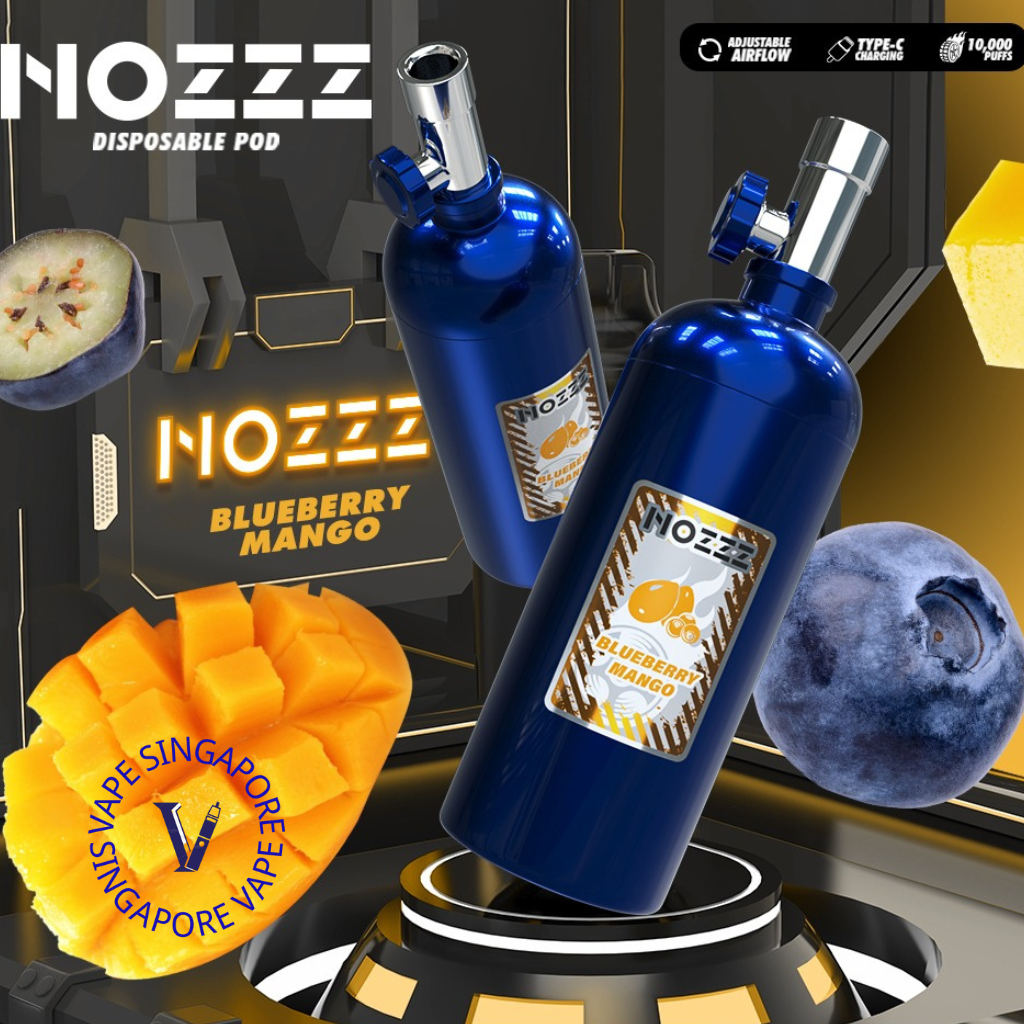 Nozzz 10000 puff disposable vape - Vape Singapore SG Vape