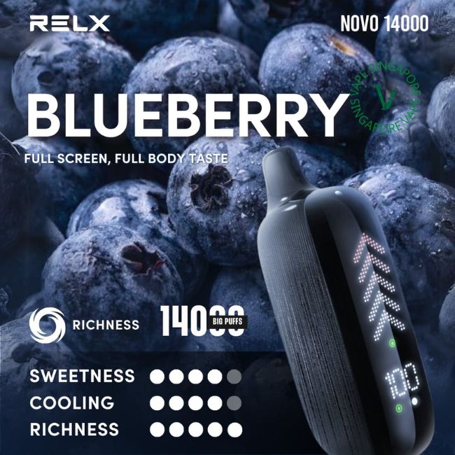 RELX Novo 14000 Puffs - Vape Singapore SG Vape