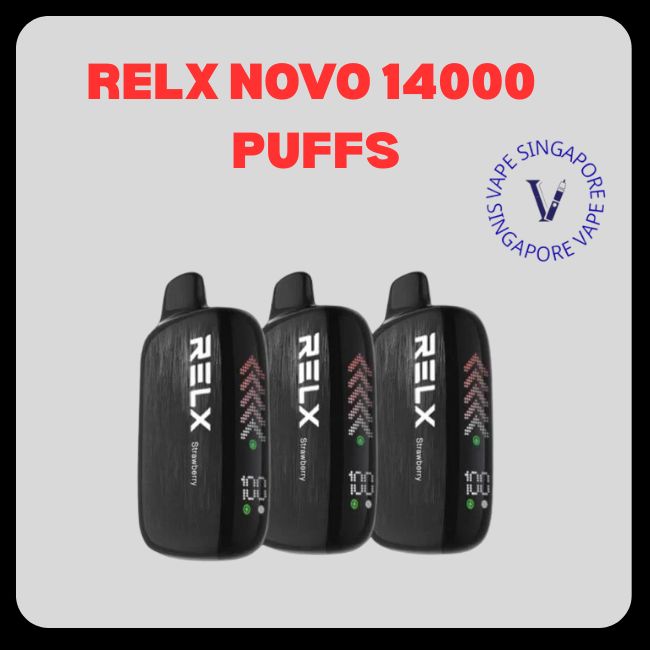 RELX Novo 14000 Puffs - Vape Singapore SG Vape
