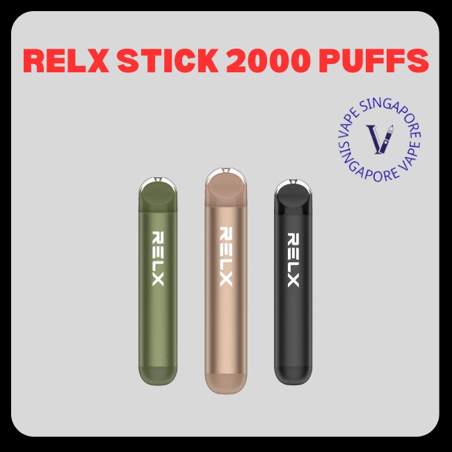 RELX Stick 2000 Puffs - Vape Singapore SG Vape