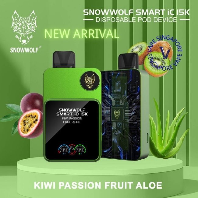 Snowwolf Smart IC 15000 Puff - Vape Singapore SG Vape
