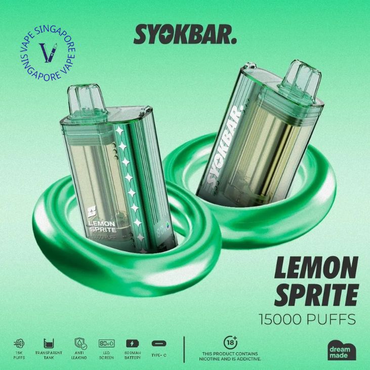 Syokbar 15000 Puff - Vape Singapore SG Vape