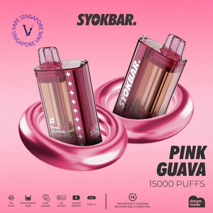 Syokbar 15000 Puff - Vape Singapore SG Vape