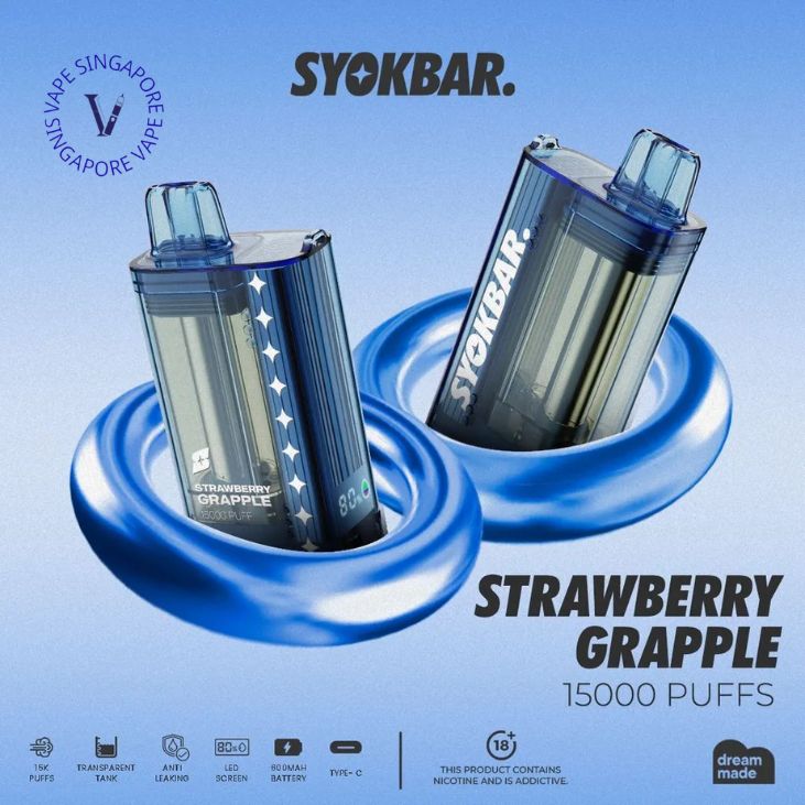 Syokbar 15000 Puff - Vape Singapore SG Vape