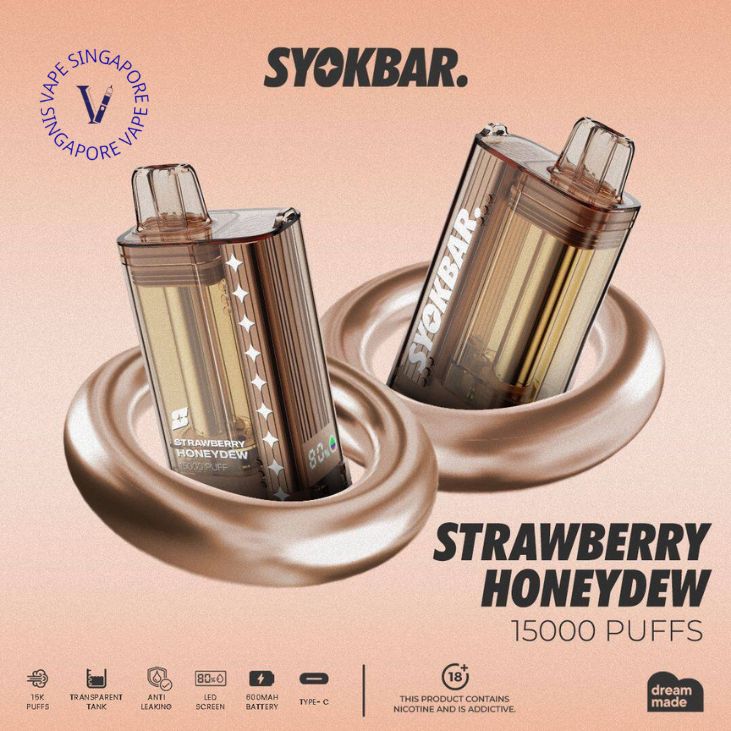 Syokbar 15000 Puff - Vape Singapore SG Vape