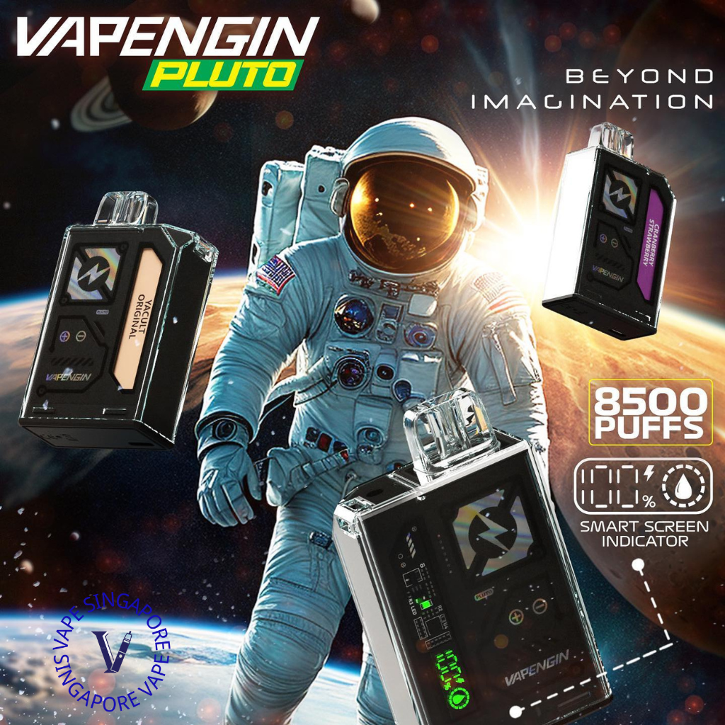 Vapengin Pluto 8500 puff disposable vape - Vape Singapore SG Vape
