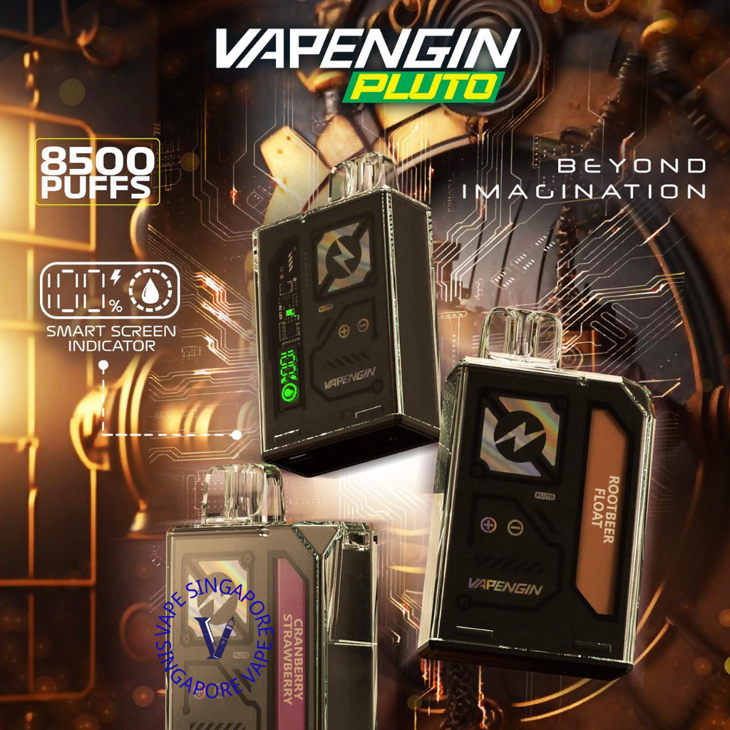 Vapengin Pluto 8500 puff disposable vape - Vape Singapore SG Vape