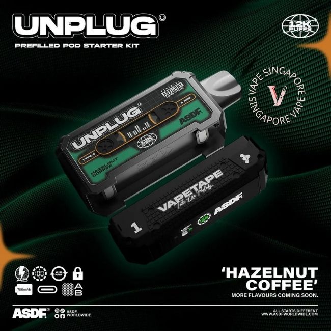 Vapetape Offgrid/Unplug Starter Kit 12000 Puff - Vape Singapore SG Vape