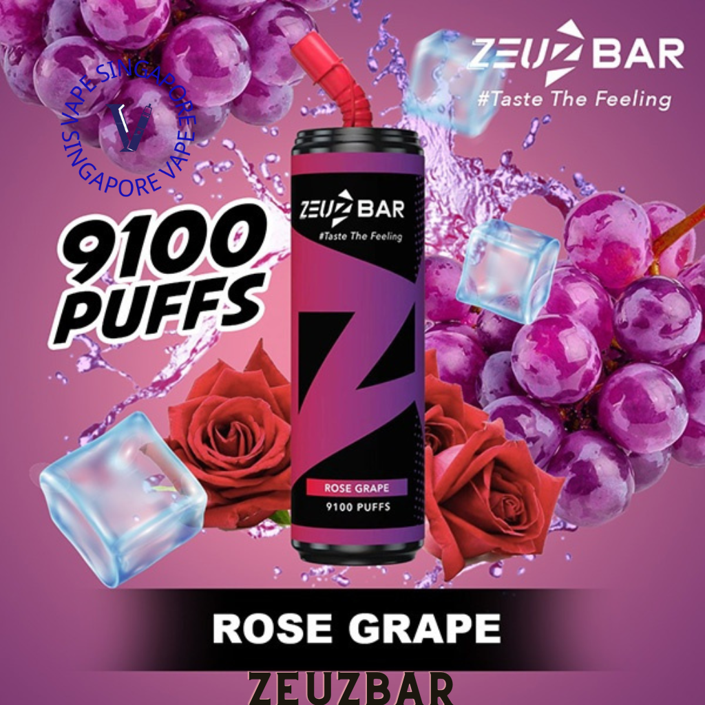 Zeuz Bar 9100 puff disposable vape - Vape Singapore SG Vape
