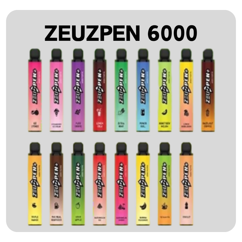 Zeuz Pen 6000 Puff Disposable - Vape Singapore SG Vape